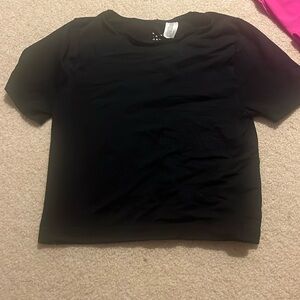 Target short sleeve top, black, size Small